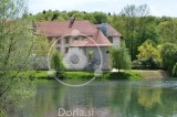 Reka Krka in grad Otočec (digitalna fotografija)